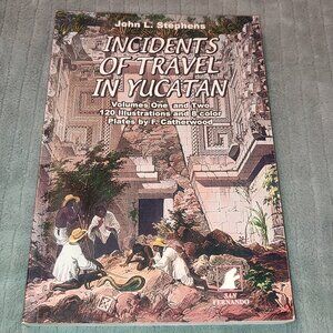 Book Deluxe Incidents of Travel in Yucatan Mexico Illustrated Archeology